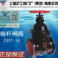 上海滬工閥門(mén)廠Z41T/Z45T/Z44T 鐵制明桿/暗桿閘閥 國(guó)標(biāo)重體