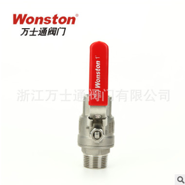 廠家供應高品質硅溶膠鑄造2PC 二片式內(nèi)外螺紋不銹鋼球閥出口歐美