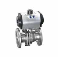 Q641F氣動法蘭球閥