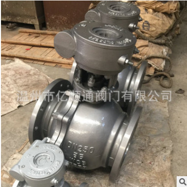 熱銷推薦 鑄鋼蝸輪球閥 Q341F-25C DN250 全焊接球閥 鑄鋼閥門