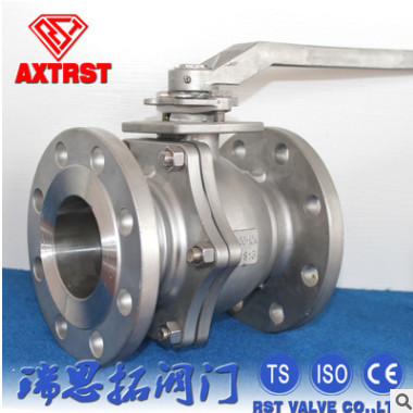 日標(biāo) 不銹鋼 兩片式 法蘭球閥