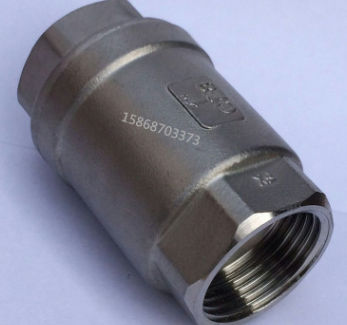 絲扣立式止回閥 彈簧式不銹鋼止回閥H12W內(nèi)螺紋止回閥 H12W-16P