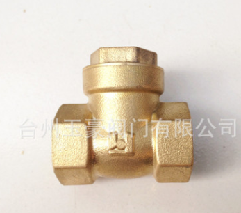 供應優(yōu)質黃銅臥式止回閥4分-2寸單向閥止回閥止水閥止逆閥批發(fā)