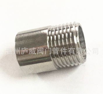 廠家直接供應(yīng)1寸不銹鋼單頭絲也叫內(nèi)接焊接單絲接電定制非標(biāo)產(chǎn)品