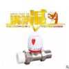 柯比德廠家直銷球閥門ppr溫控閥角式直式黃銅材質(zhì)DN25外螺紋3/4