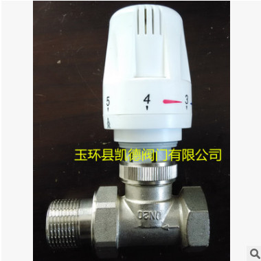 高阻力自動恒溫控制閥 6分（散熱器專用）