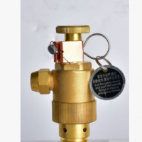 QRF32氣體滅火容器閥門二氧化碳541系列七氟丙烷容器閥瓶頭閥法蘭