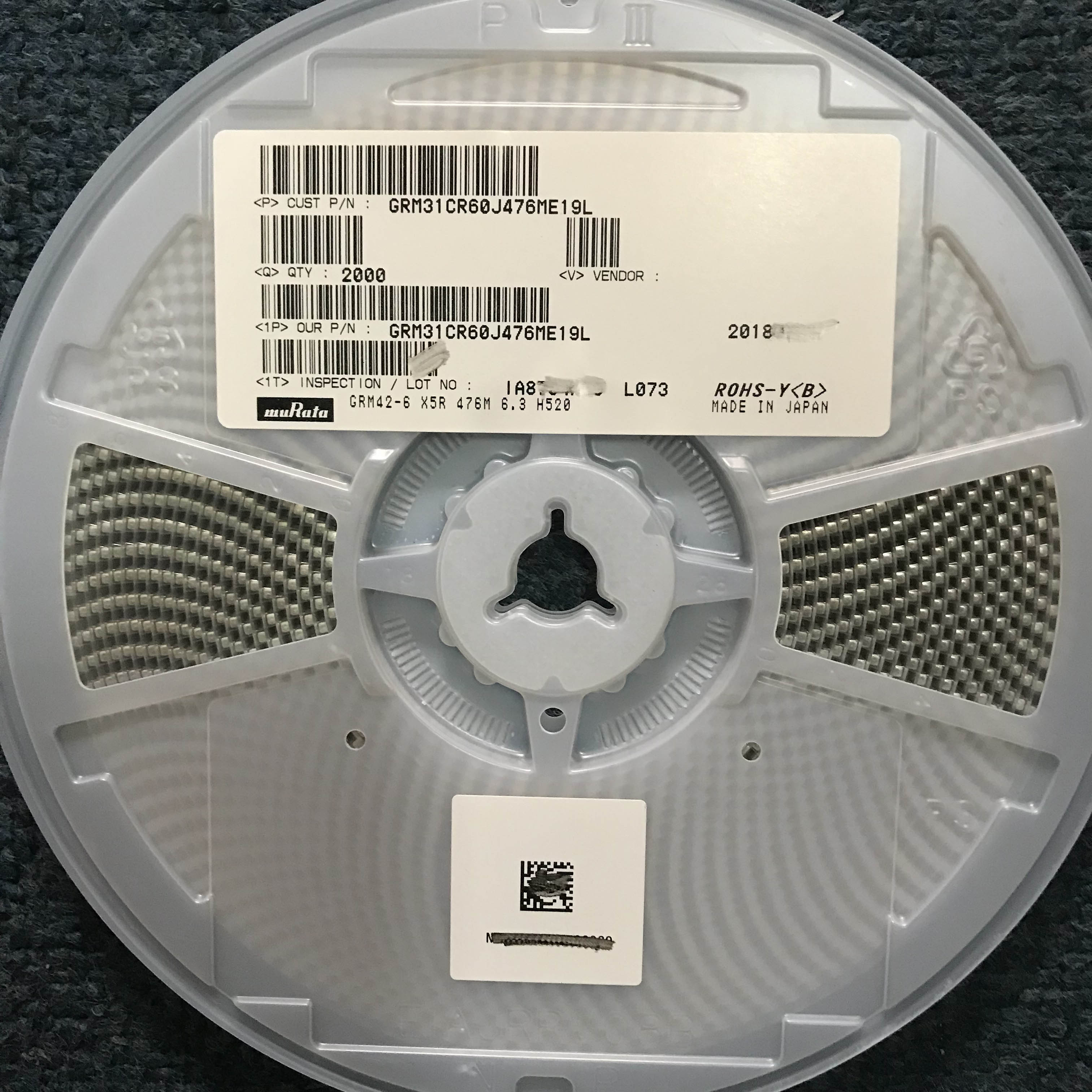 新貨正品直銷(xiāo)專(zhuān)賣(mài)廠(chǎng)家供應(yīng)村田1206/海亨利電子