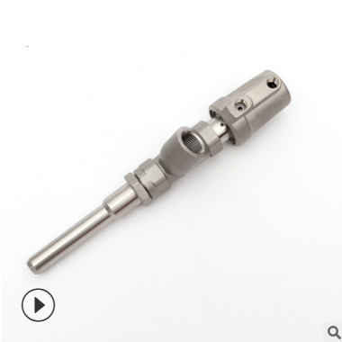 全不銹鋼氣動灌裝閥機械配件螺紋式灌裝閥門防滴漏加長桿灌裝閥