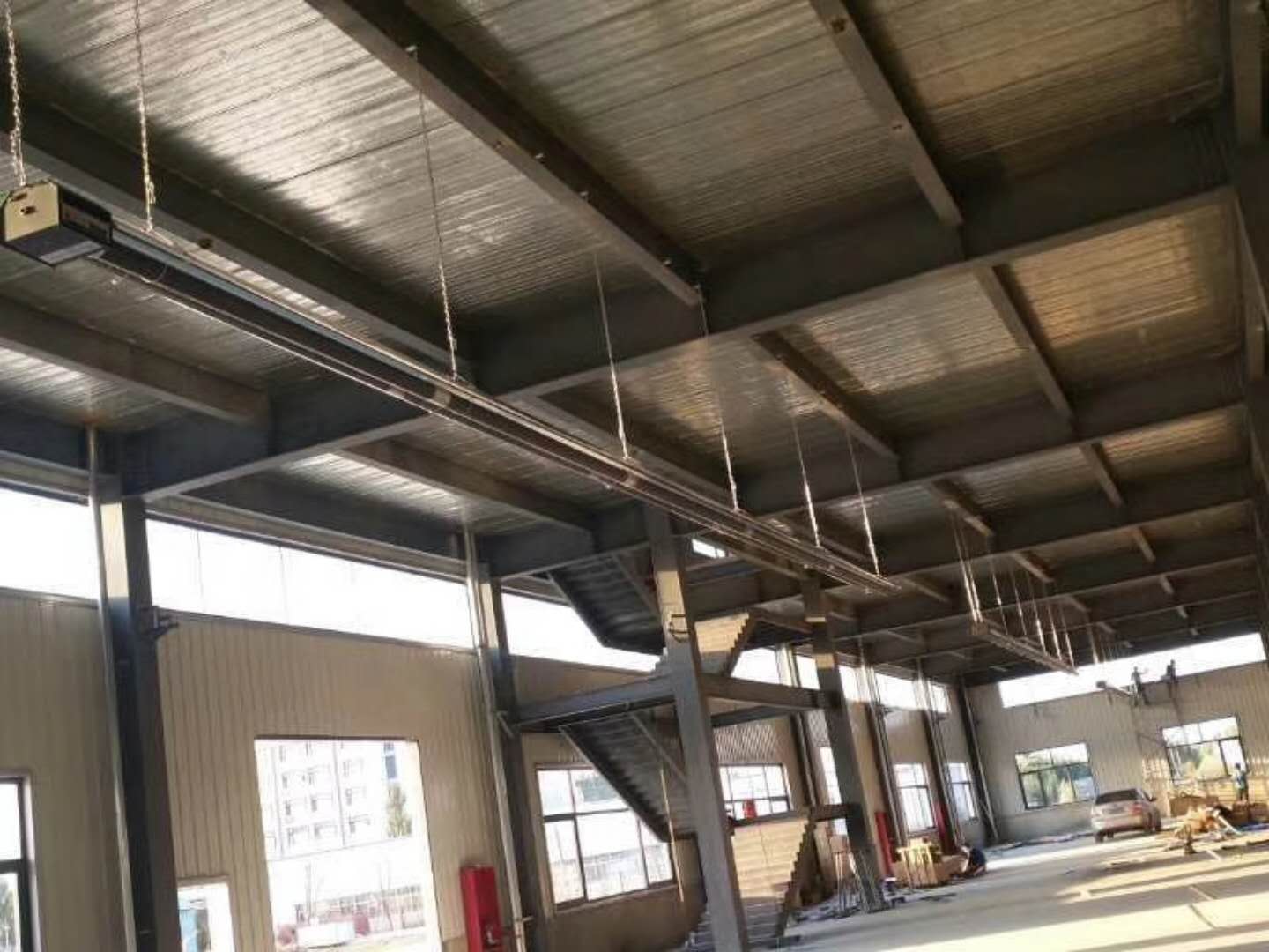 車間燃氣紅外輻射采暖設備