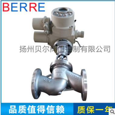 廠家生產(chǎn) 不銹鋼電動調(diào)節(jié)截止閥 DN25-DN500直通式電動法蘭截止閥