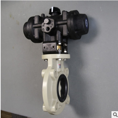 ASAHI PP自動閥門/KA-A型氣動蝶閥/雙作用/EPDM/FKM/旭有工業(yè)管路