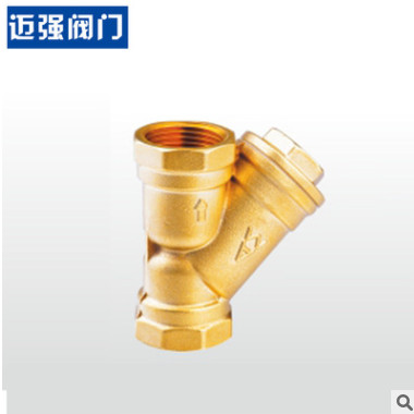 寧波埃美柯606/607黃銅過濾器 Y型機械過濾設(shè)備 不銹鋼過濾器