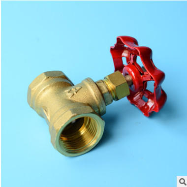 直銷批發(fā)埃美柯黃銅截止閥 單向內(nèi)螺紋截止閥 手動黃銅截止閥