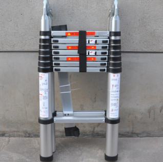 供應多功能5米關節(jié)兩用伸縮梯 工程梯2.5+2.5M鋁合金梯子