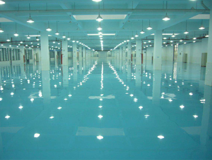 博明環(huán)氧自流平彩色地坪漆/杭州藍(lán)田涂料