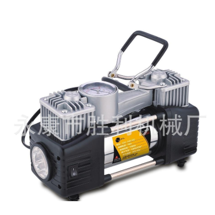 原廠供應(yīng) 15V單缸車載充氣泵 全金屬汽車打氣泵 氣泵