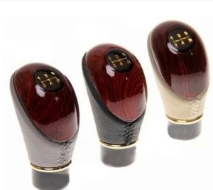 汽車改裝仿桃木排擋桿 檔把頭 掛擋 手動自動檔位頭 通用手球