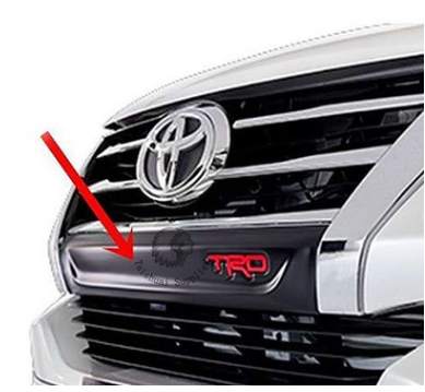 穿越者fortuner 2016 2017 電鍍飾條 ABS前機(jī)蓋飾條 啞黑中網(wǎng)飾條