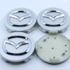 馬自達(dá)3 57MM輪轂中心小蓋 汽車改裝車標(biāo) 馬3輪轂塑料蓋