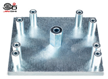 海拉q5雙光透鏡定位打孔板 定位凸模調(diào)光Q5海拉定位板