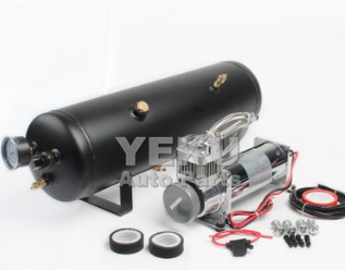 汽車改裝懸掛氣泵 3加侖/3gal氣罐 12V車載充氣泵200psi 廠家熱銷