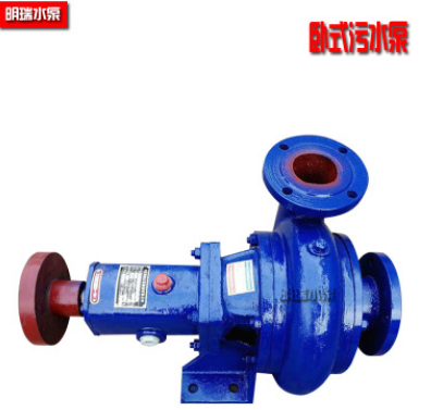 批發(fā)PW污水泵打井鉆機抽2寸泥沙泵清淤泥排雜質4寸糞便臥式離心泵