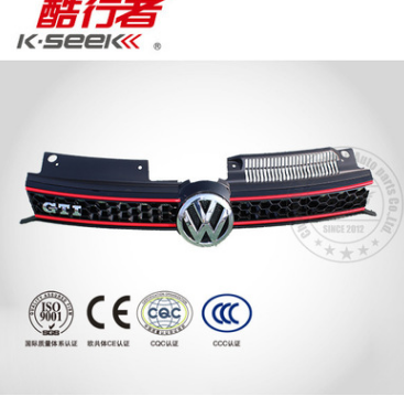 大眾高爾夫6GTI中網(wǎng) 前格柵 面罩 前臉 5K0853651C