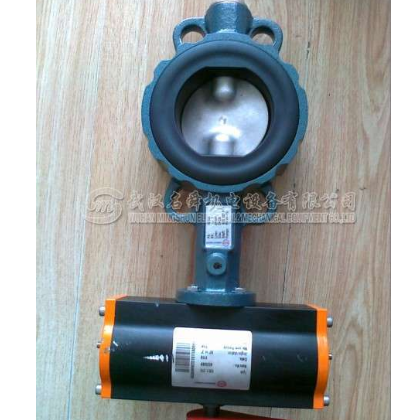 德國依博羅EBRO氣動閥門Z014-A DN125，EBRO高性能雙偏心三偏心蝶閥