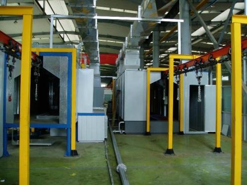 沈陽燈桿靜電噴涂加工=沈陽門靜電噴涂廠-華信