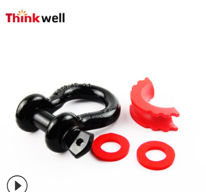 拖車卸扣5T橫銷用防噪音天然橡膠墊圈24mm