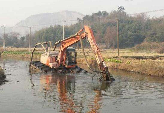 陜西河道清淤疏浚施工丨鴻順環(huán)保