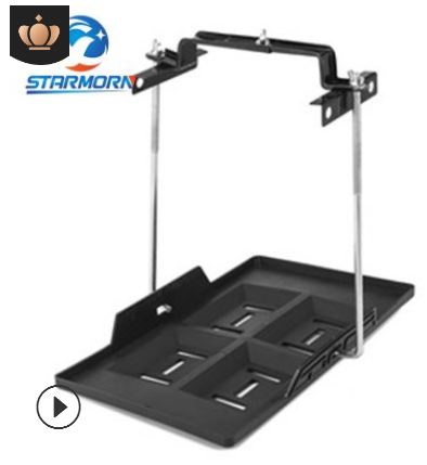 河間市霖峻旺 蓄電池穩(wěn)定托盤支架 汽車電瓶牢固塑料托盤支架