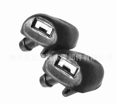 適用于標志206 207 307 適用于雪鐵龍C2雨刮噴水嘴 前擋玻璃噴嘴