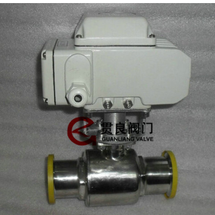 電動衛(wèi)生級球閥Q981F，衛(wèi)生級球閥