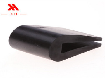 三元乙丙橡膠密封條 機械振動篩密封條 振動篩橡膠條 U型耐磨條廠