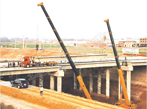 青島大型橋板吊裝公司|通利起重