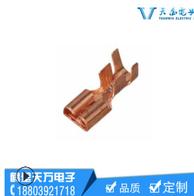 汽車插接件連接器高速沖床沖壓鍍錫端子DJ611-2*0.6 A 價格可談