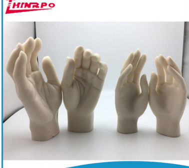 定制假肢硅膠模具 仿真人膚色人體硅膠手模 無毒膚色硅膠男/女手