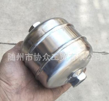 304不銹鋼0.1升2升儲(chǔ)氣筒氣缸貯氣真空罐