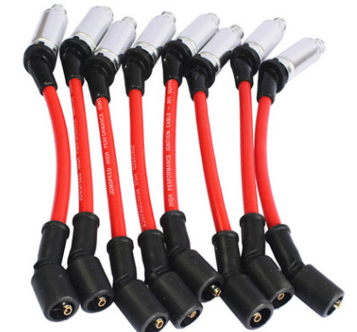 適用于雪佛蘭Chevrolet凱迪拉克通用8件套 10mm火花塞啟動導線