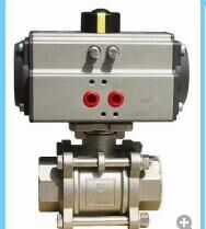 氣動三片式球閥18