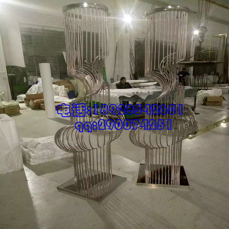 不銹鋼創(chuàng)意茶幾定制/華思榮樂金屬