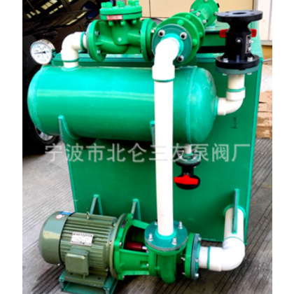 廠家直銷耐腐蝕水噴真空泵 臥式塑料水噴真空泵成套機組