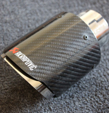 廠家直供尾喉 汽車排氣管烤藍尾喉兩三廂改裝專用碳纖維尾喉