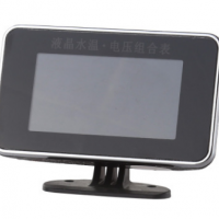 12-24V通用汽車改裝車電子液晶水溫電壓表帶感應(yīng)頭21mm（1/2）