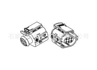 284716-3 4mm間距6孔插座 京津冀 原裝正品TE連接器 現(xiàn)貨