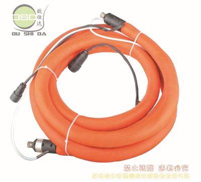 廠家直銷新款自動(dòng)熱熔膠機(jī)配件輸膠管 熱熔膠機(jī)專用保溫管