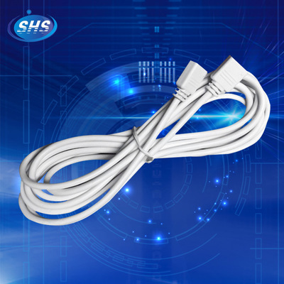 廠家直銷 RGB燈條延長線 LED4P2m七彩燈條連接線 控制器連接線