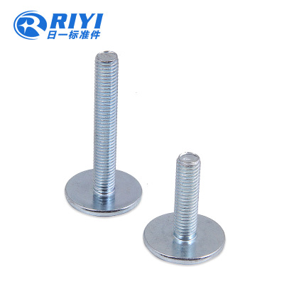 （RIYI廠家供應(yīng)）M8橡膠減震腳螺栓 大頭腳墊螺栓 M12支撐腳螺栓